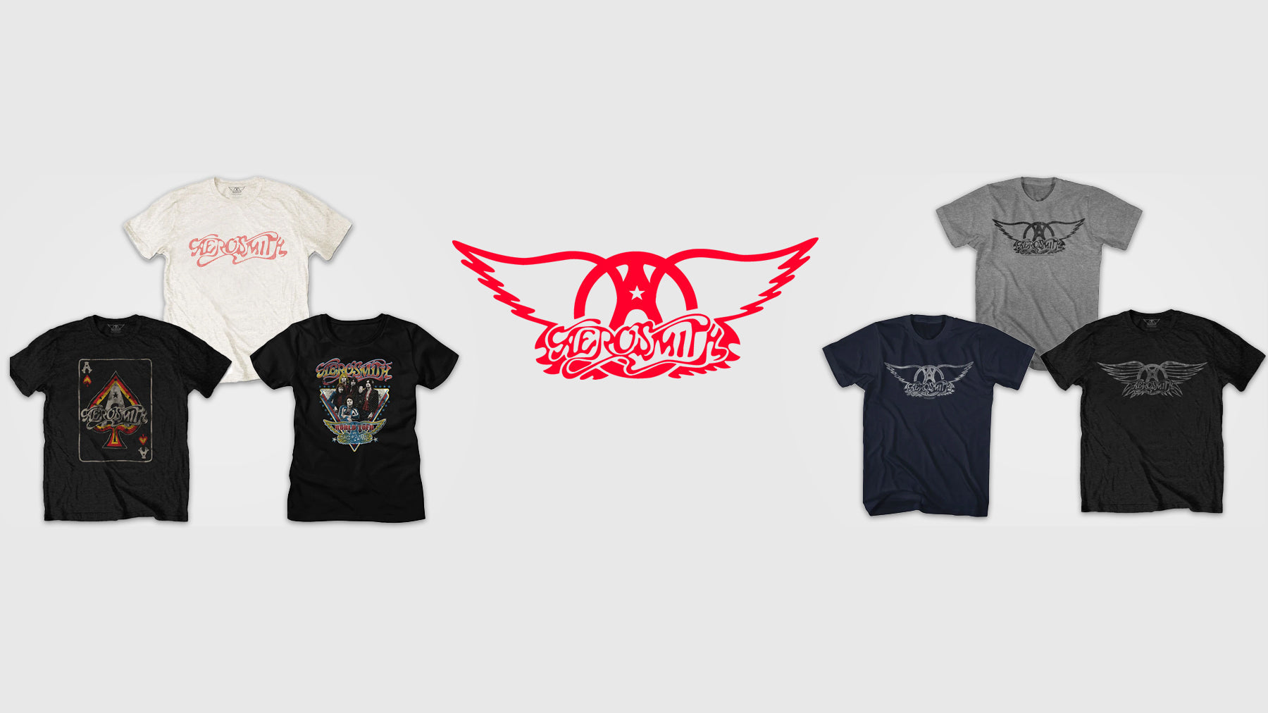 AEROSMITH T-Shirts, Officially Licensed