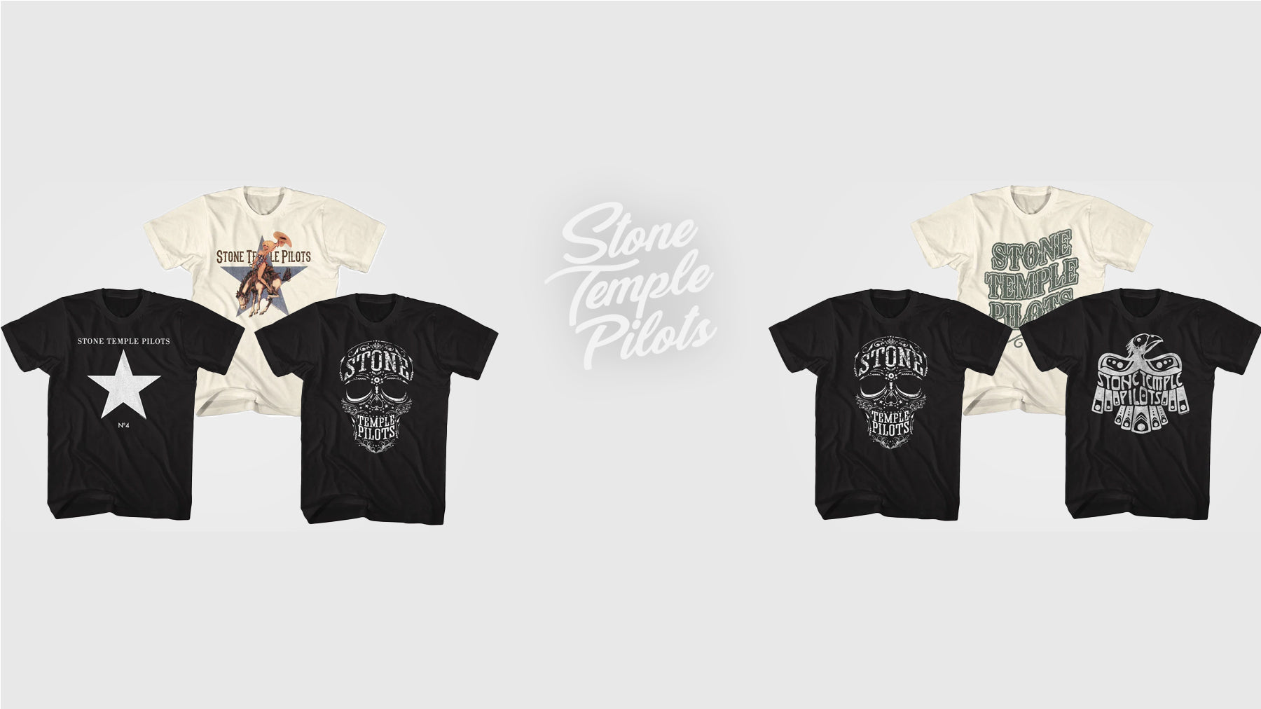 STONE TEMPLE PILOTS T-Shirts - Officialy Licensed