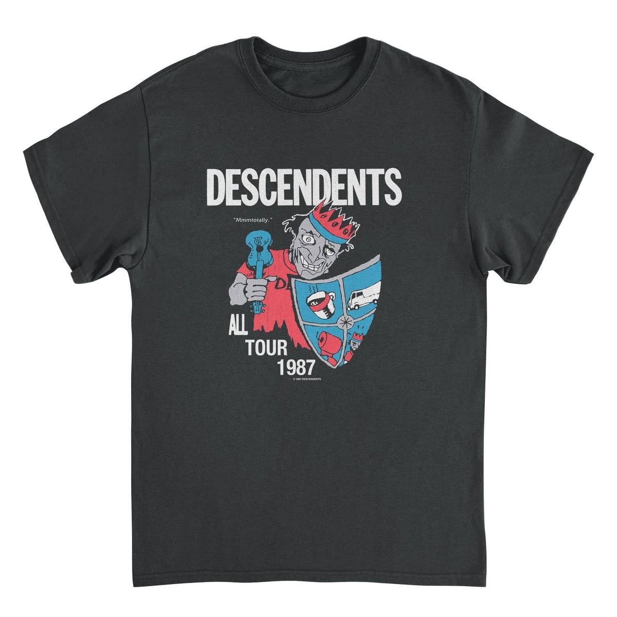 Descendents All Tour 87 Black T-Shirt
