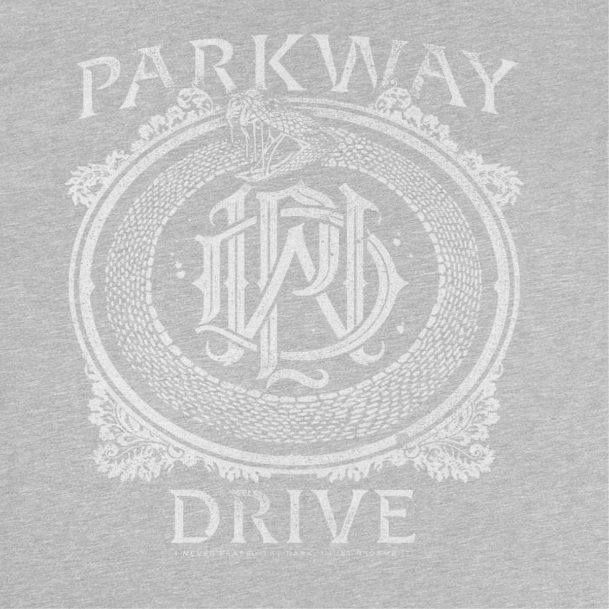 Parkway Drive Snake Monogram Lt Sport Grey T-Shirt