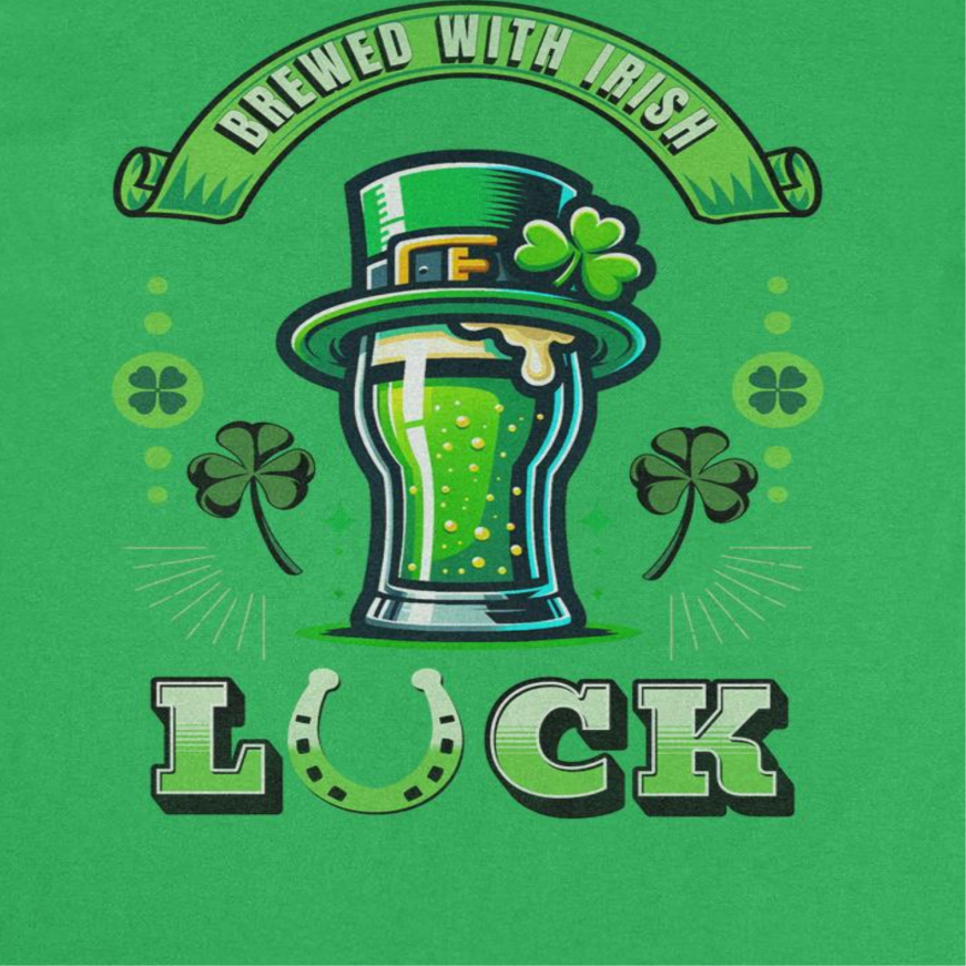 St. Patricks Day Brewed with Irish Luch T-Shirt