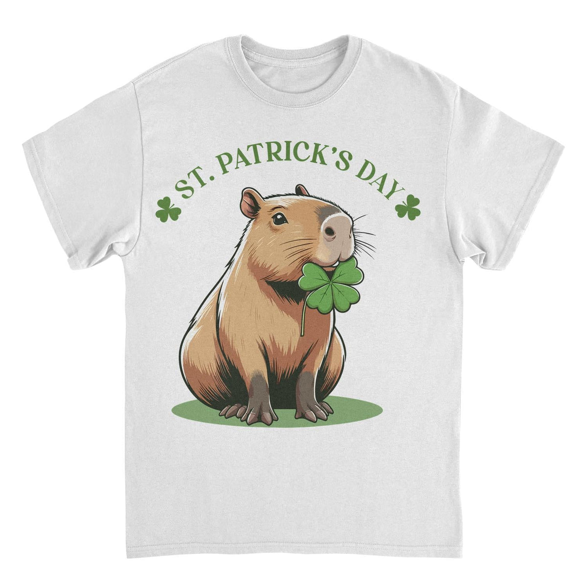 St. Patricks Day Capybara St T-Shirt