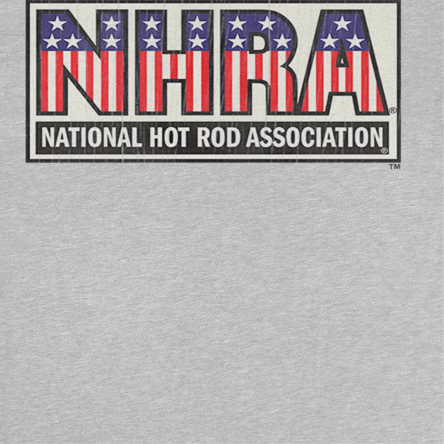 NHRA National Hot Rod Association Sport Grey T-Shirt