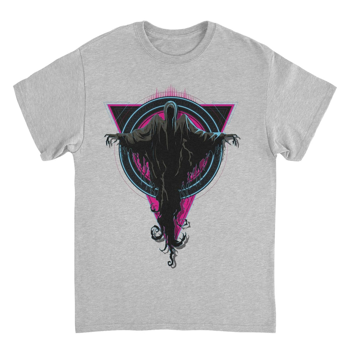 Harry Potter Dementor Modern Shape Sport Grey T-Shirt