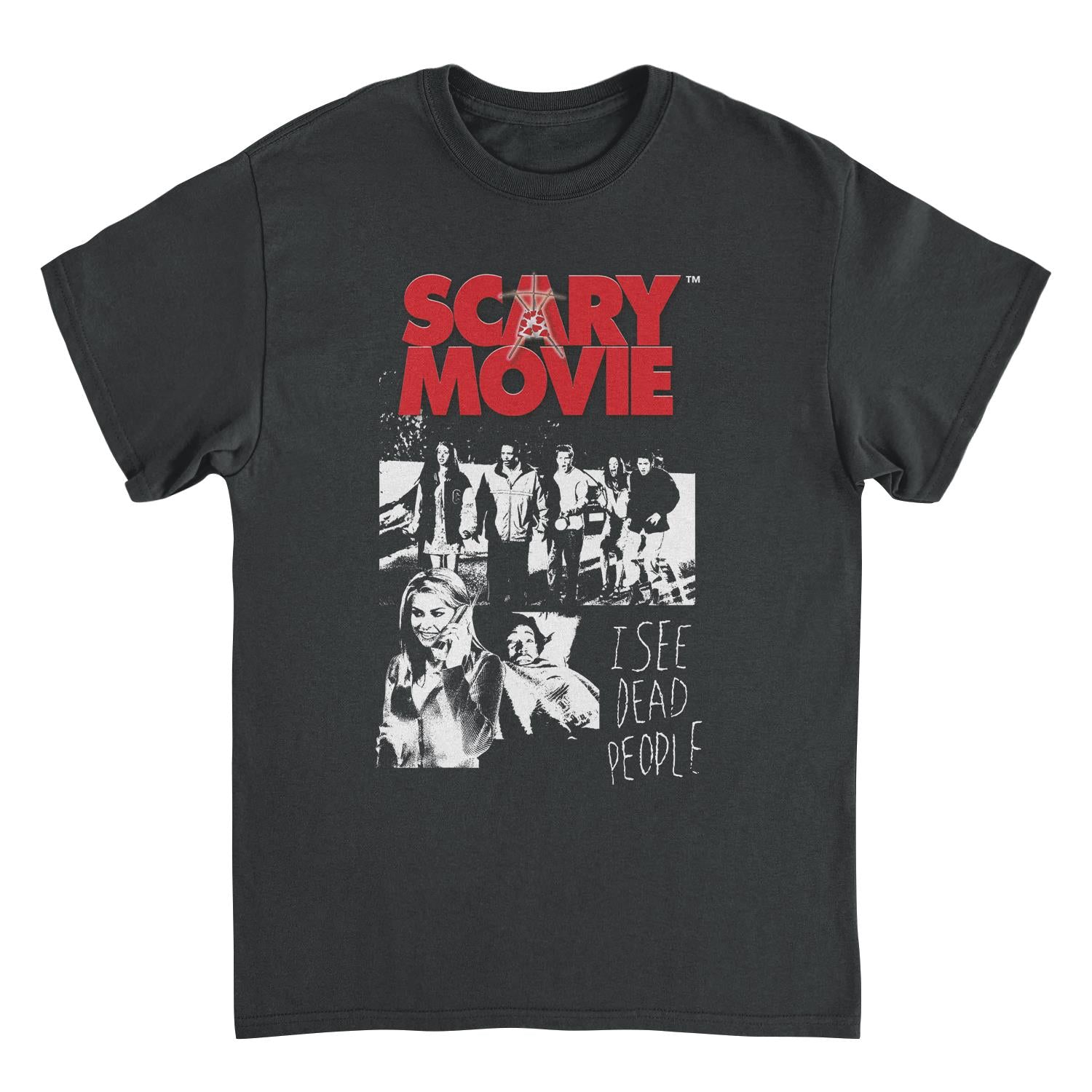 Scary Movie I See Dead People Black T-Shirt
