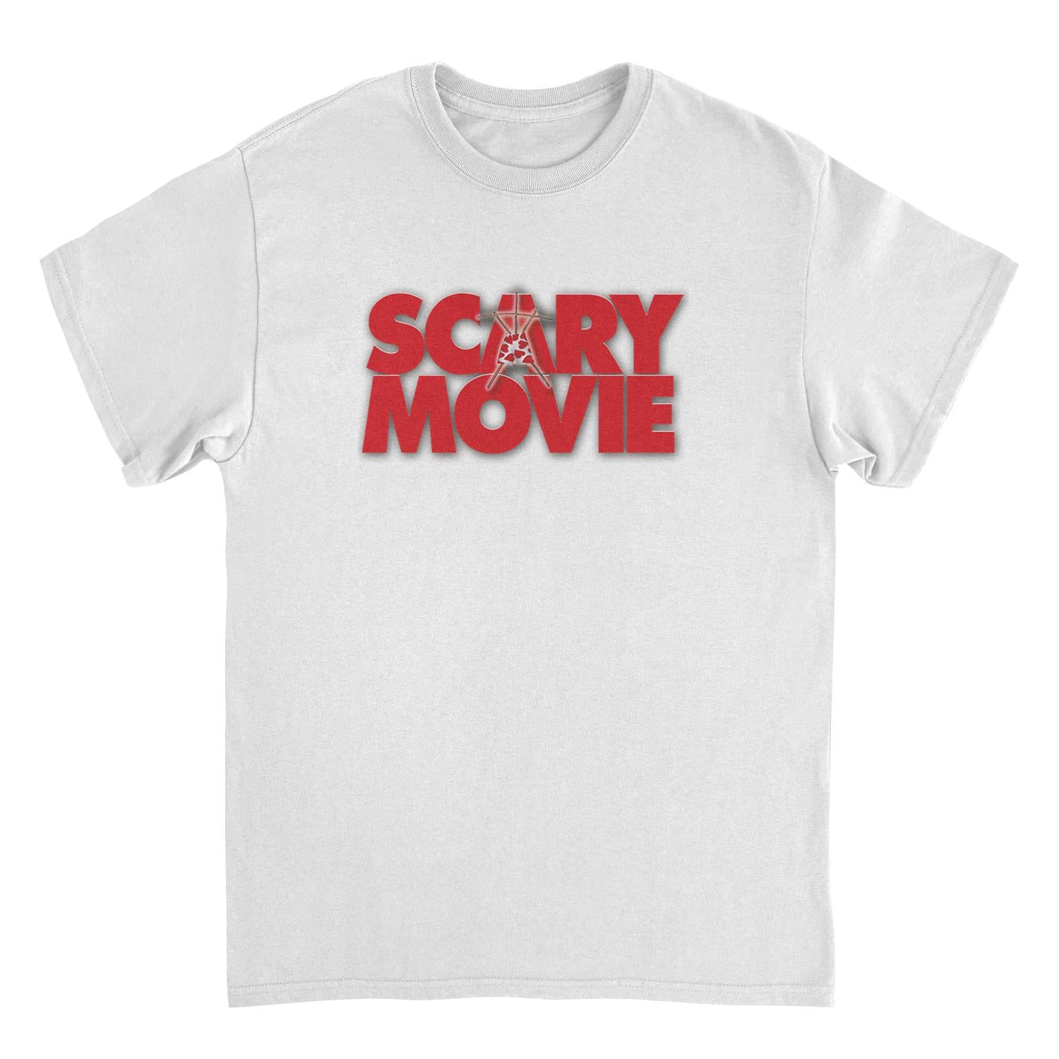 Scary Movie Logo White T-Shirt