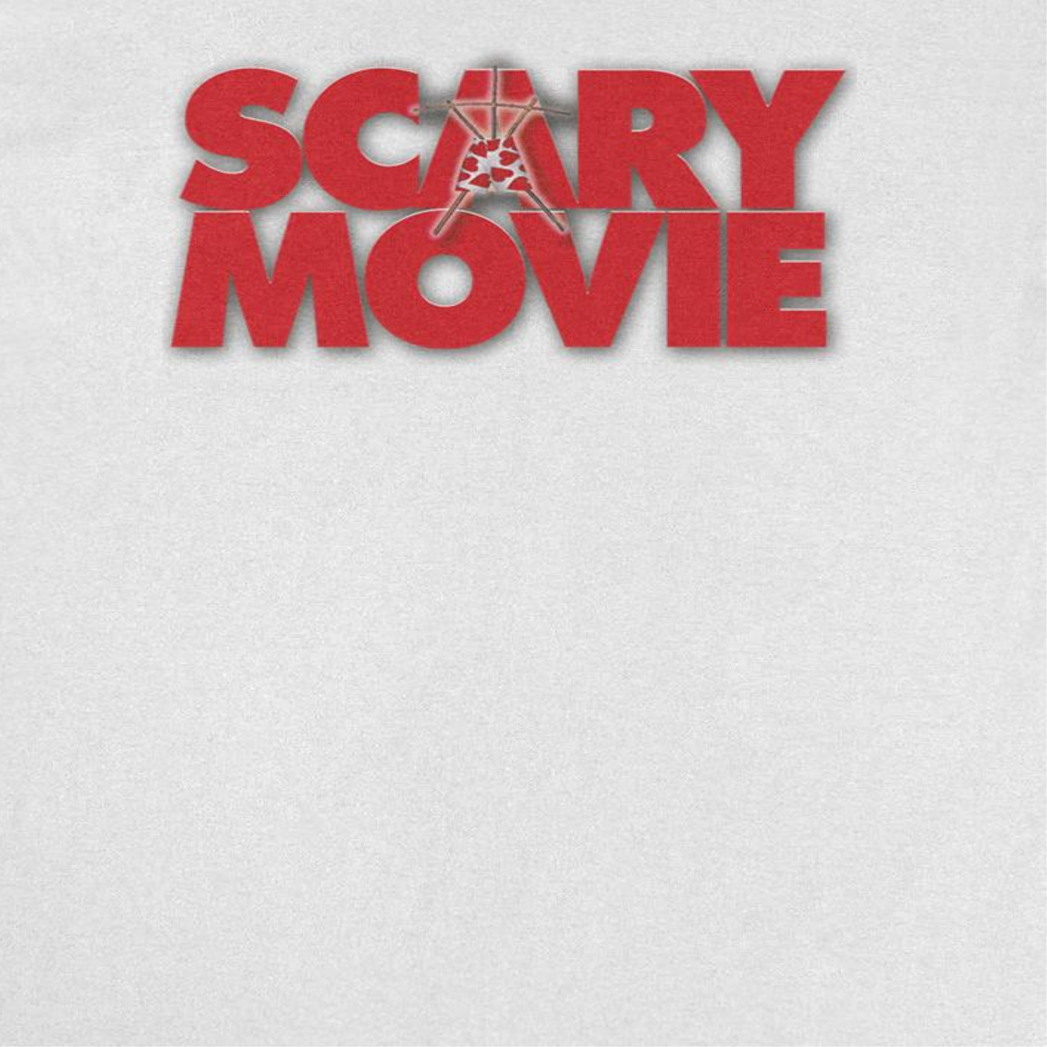 Scary Movie Logo White T-Shirt