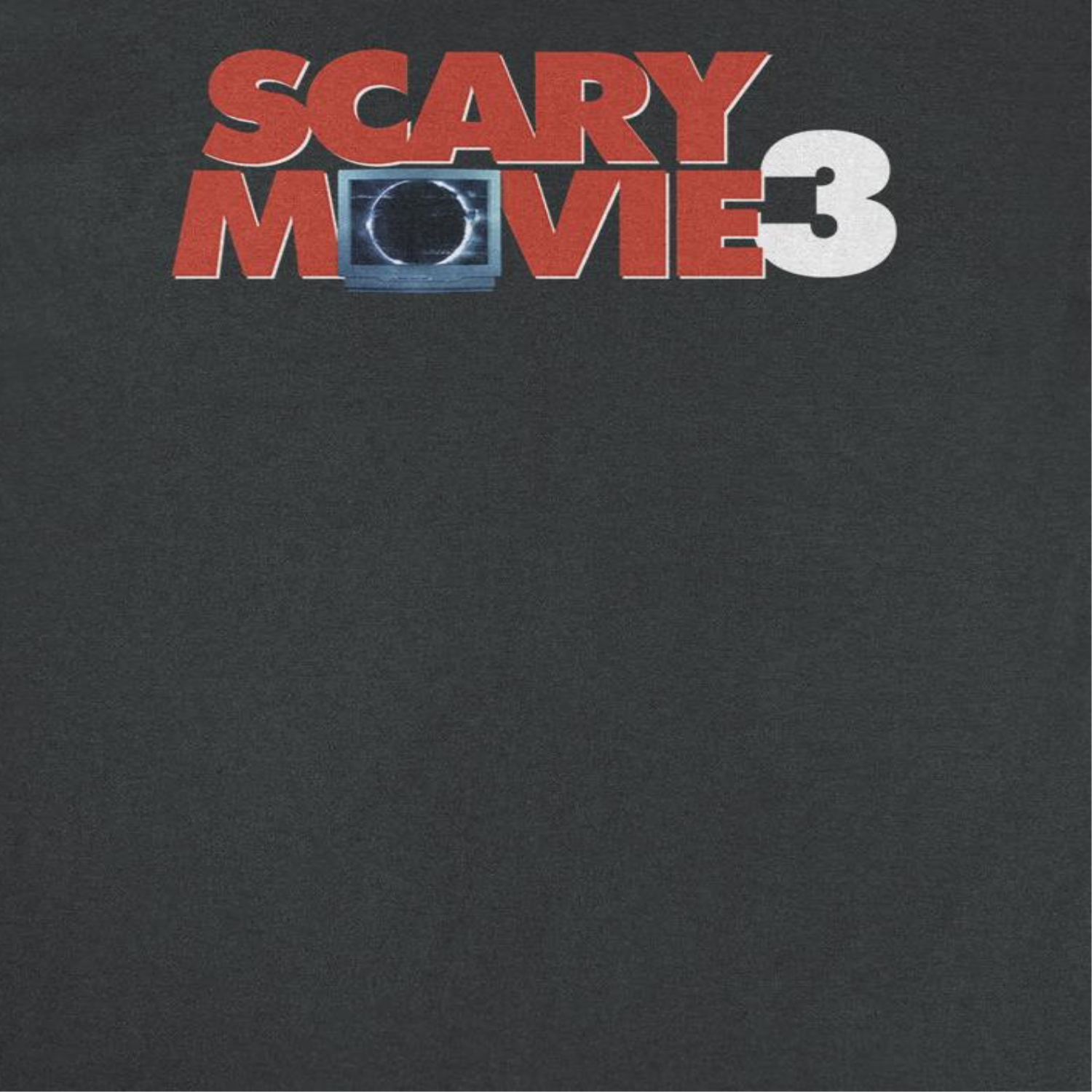 Scary Movie 3 Logo Black T-Shirt