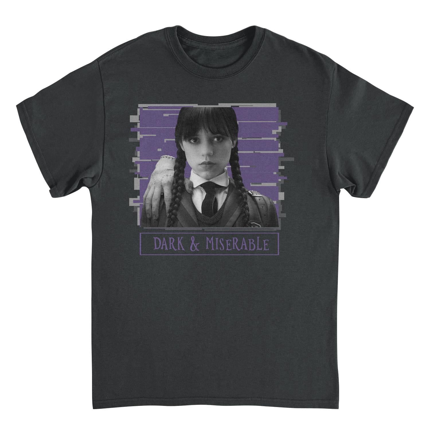 Wednesday Dead Inside Black T-Shirt