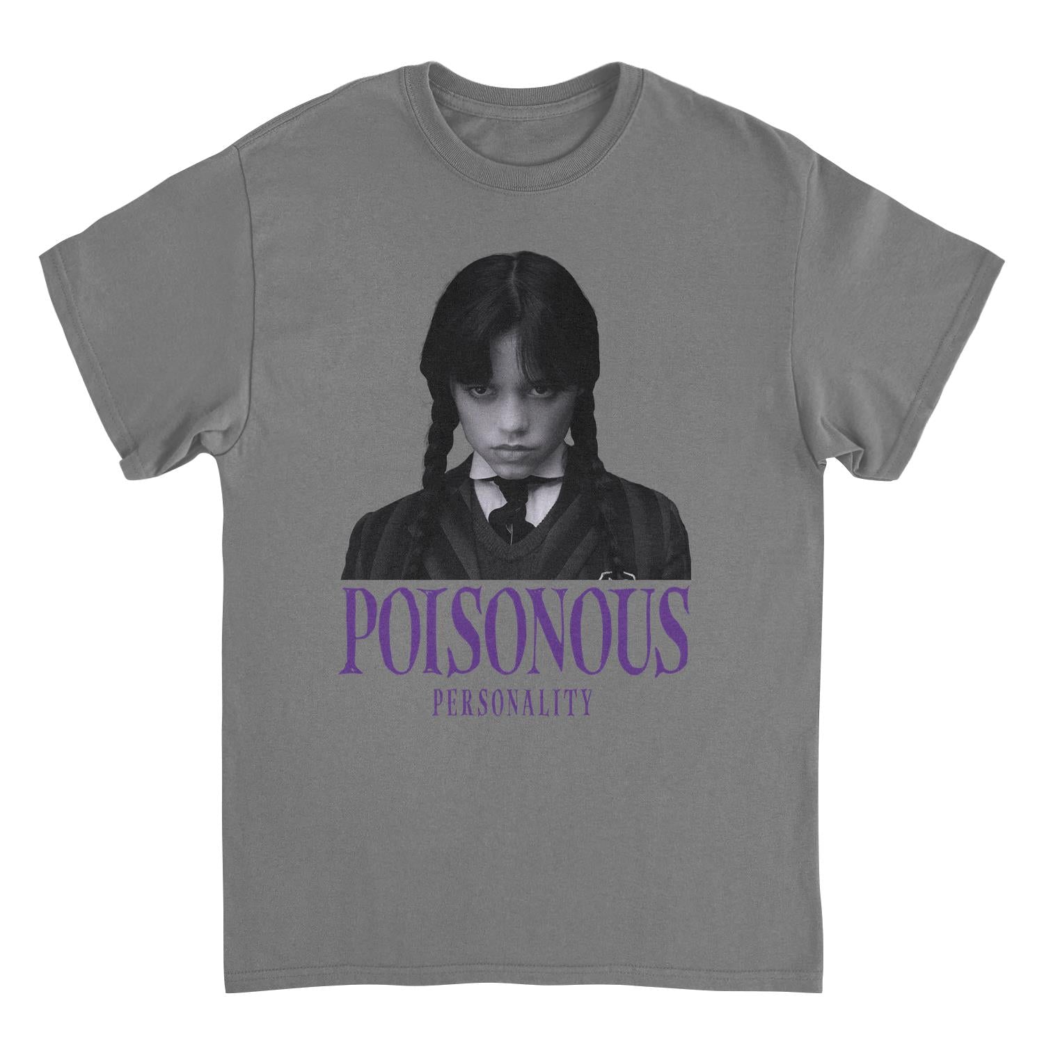 Wednesday Dead Charcoal T-Shirt