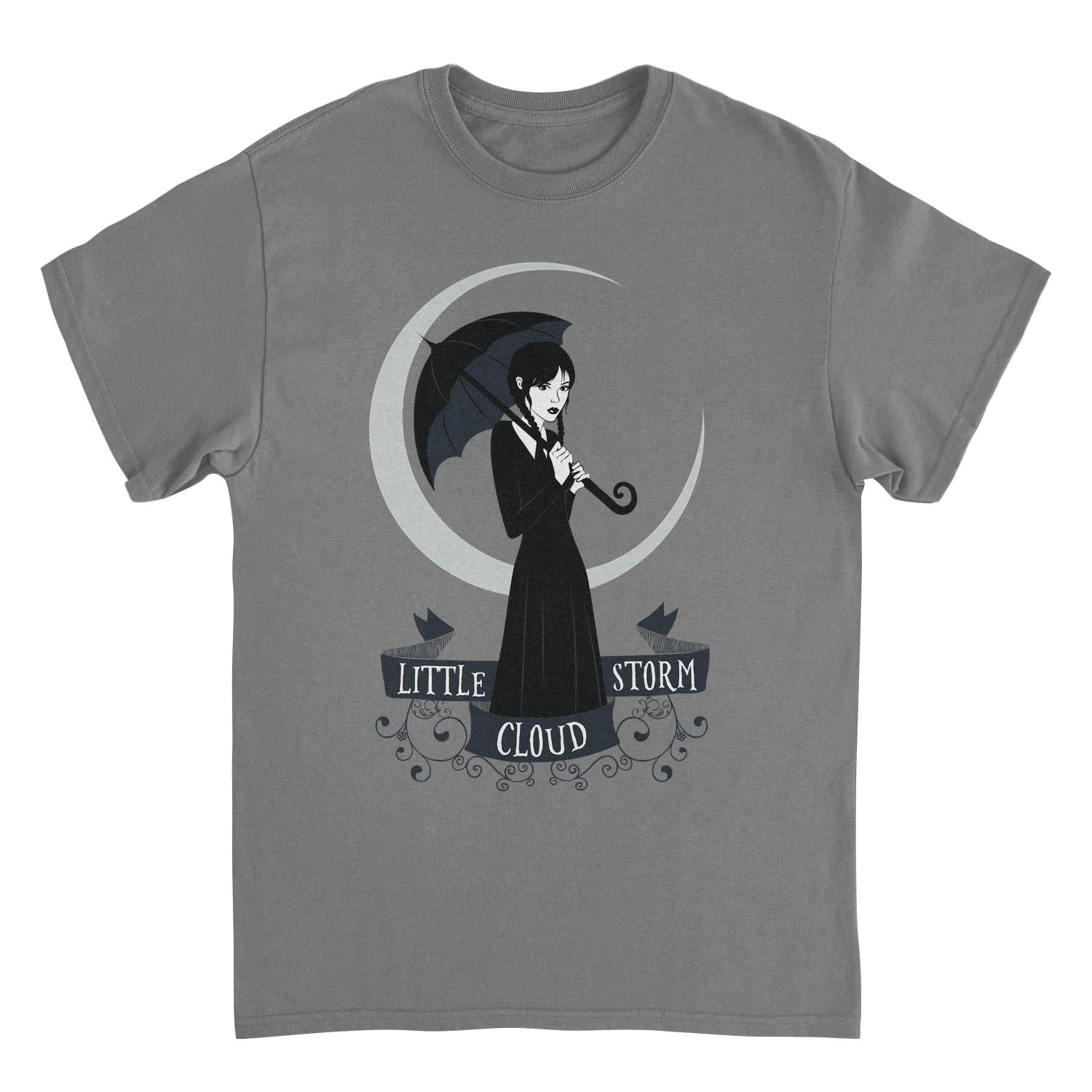 Wednesday Little Storm Cloud Charcoal T-Shirt