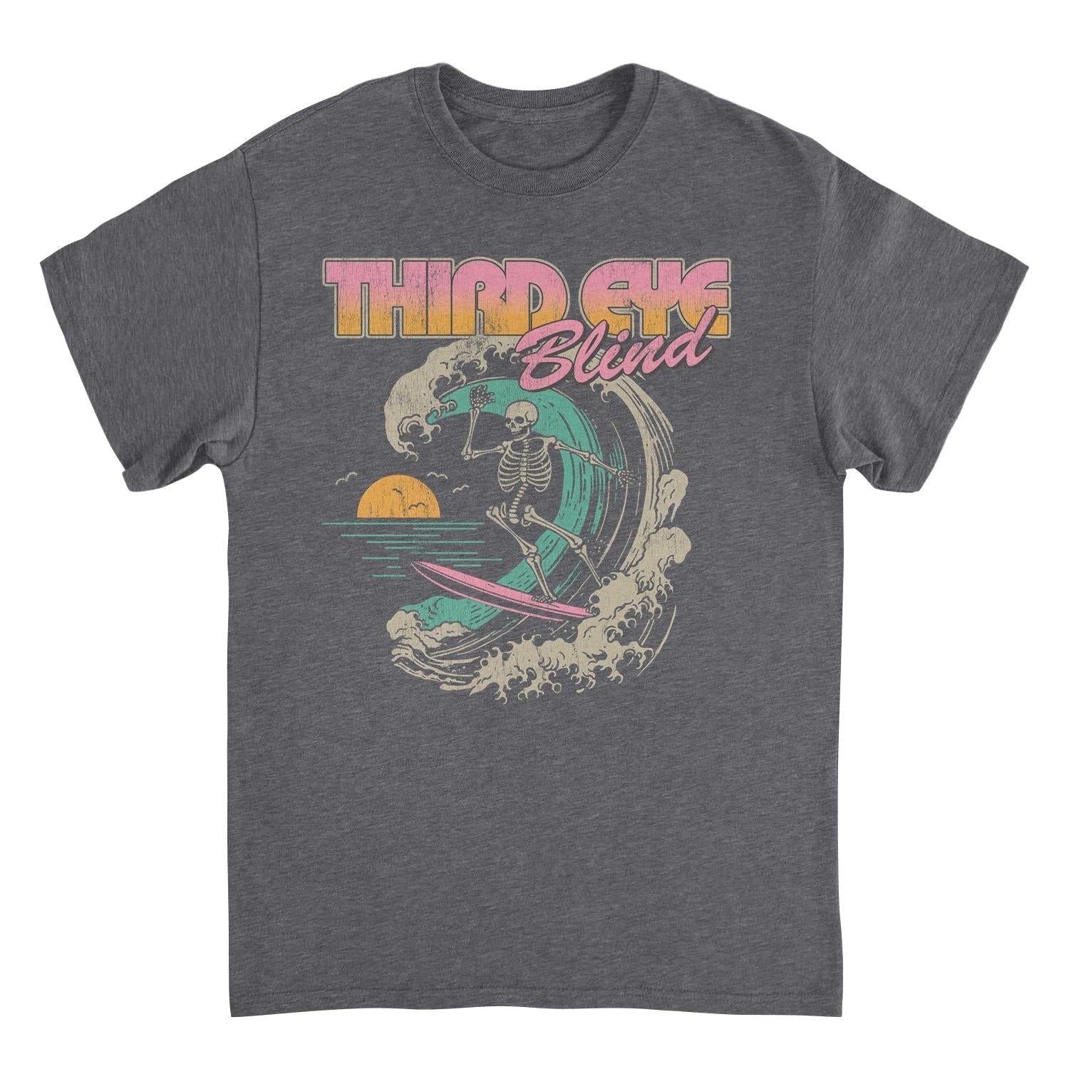 Third Eye Blind Surf Skeleton T-Shirt