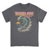 Gray t-shirt with &