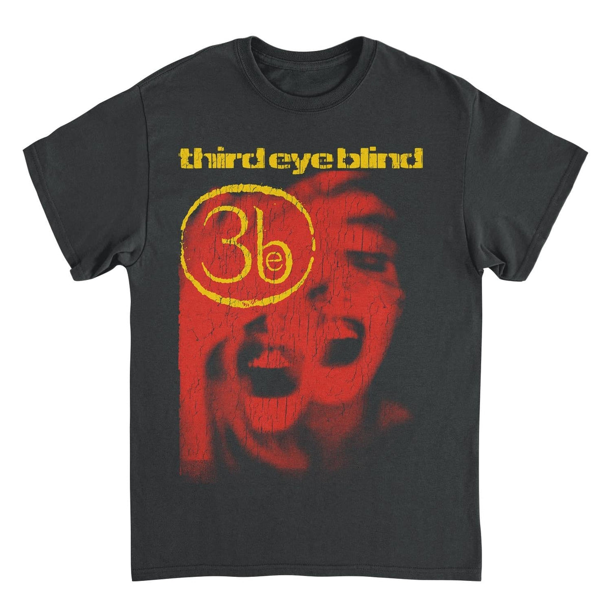 Black t-shirt with &