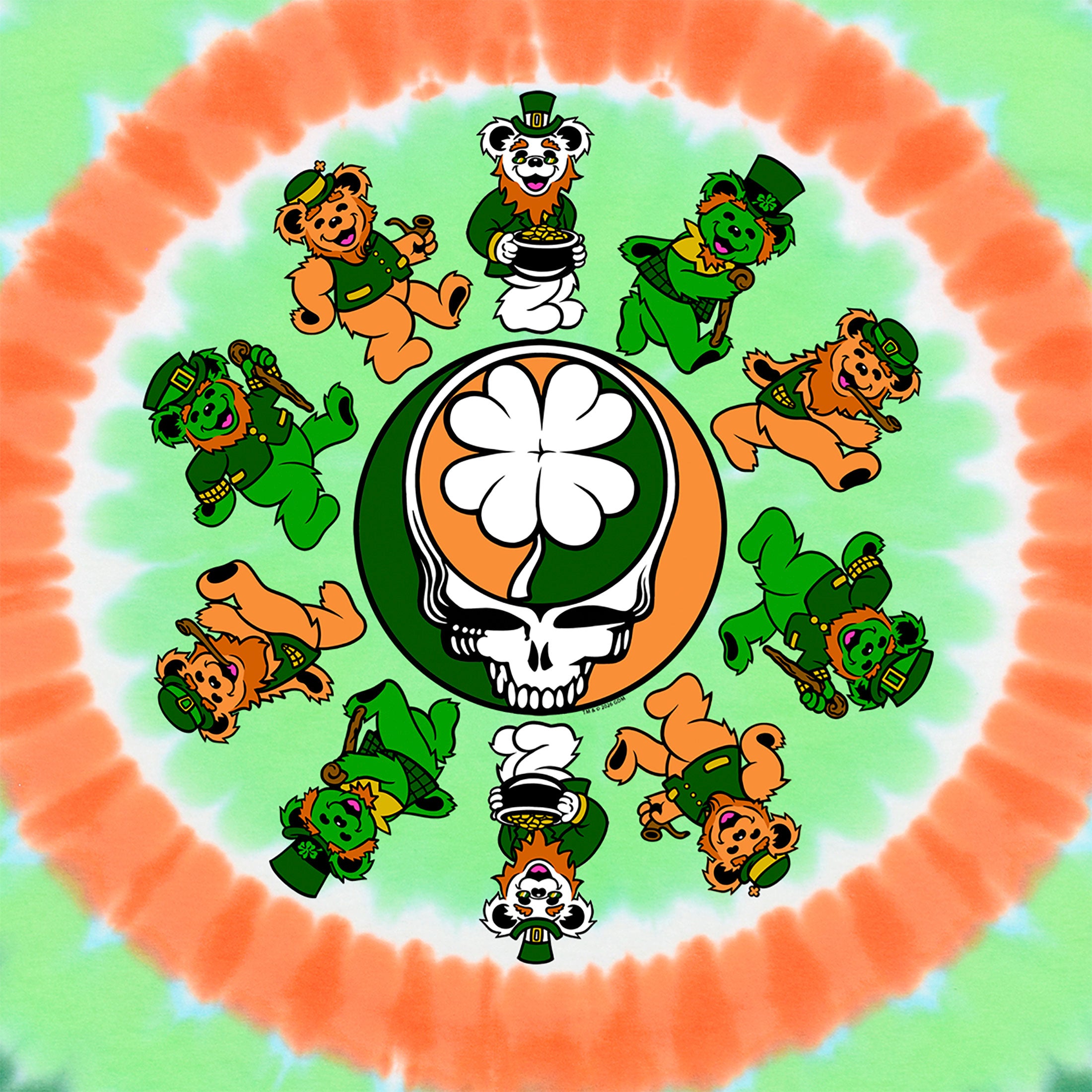 GRATEFUL DEAD T-Shirt, Round O&