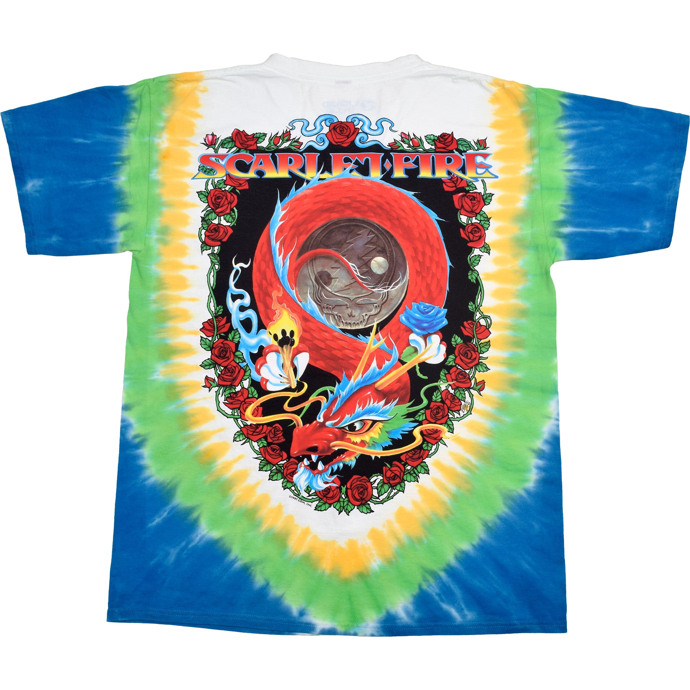 GRATEFUL DEAD T-Shirt, Scarlet Fire