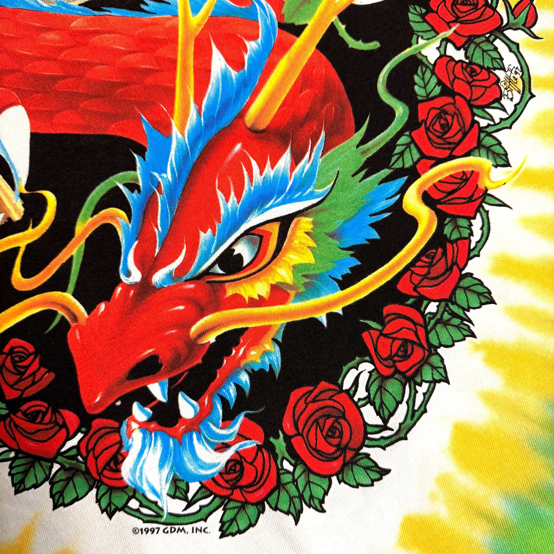 GRATEFUL DEAD T-Shirt, Scarlet Fire