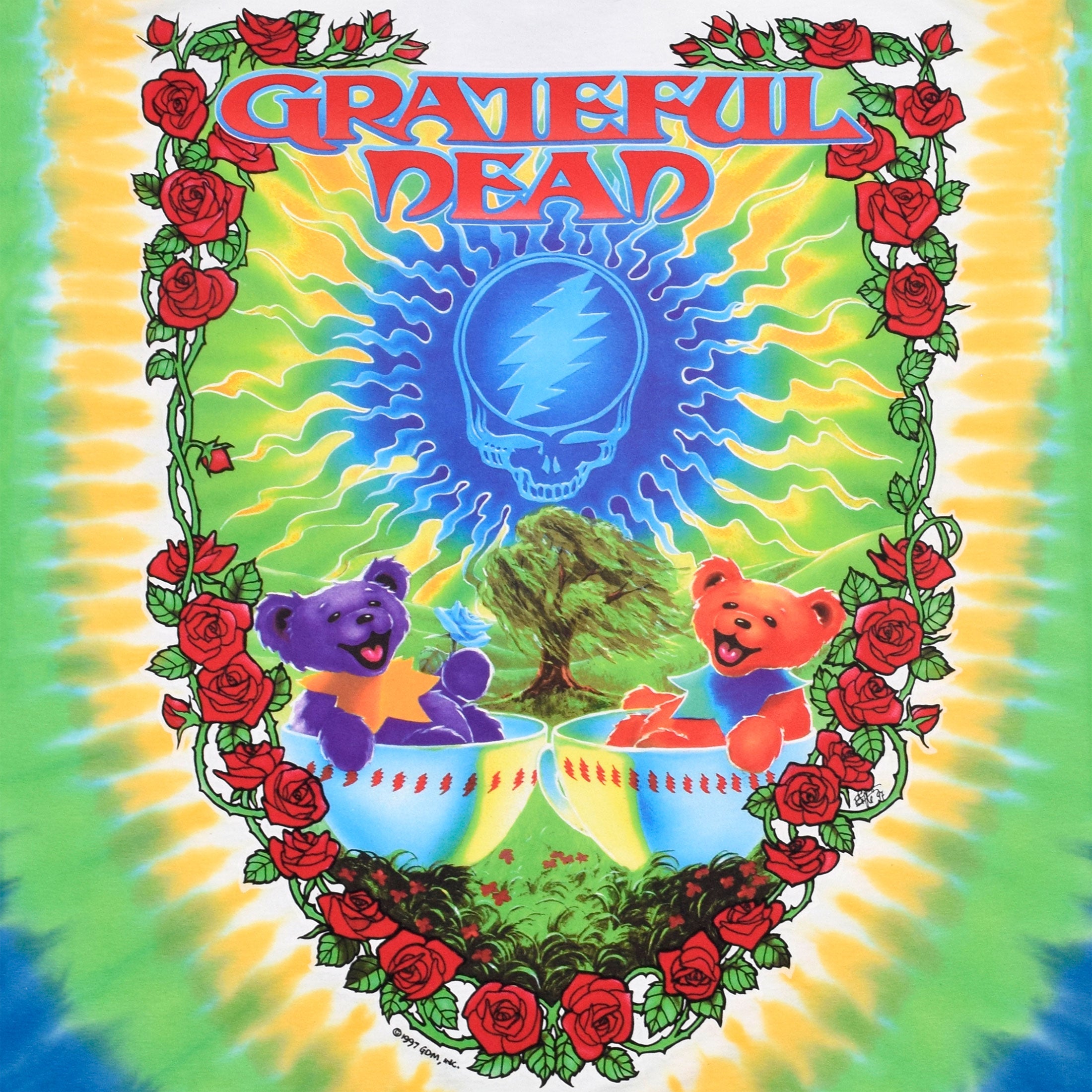 GRATEFUL DEAD T-Shirt, Scarlet Fire