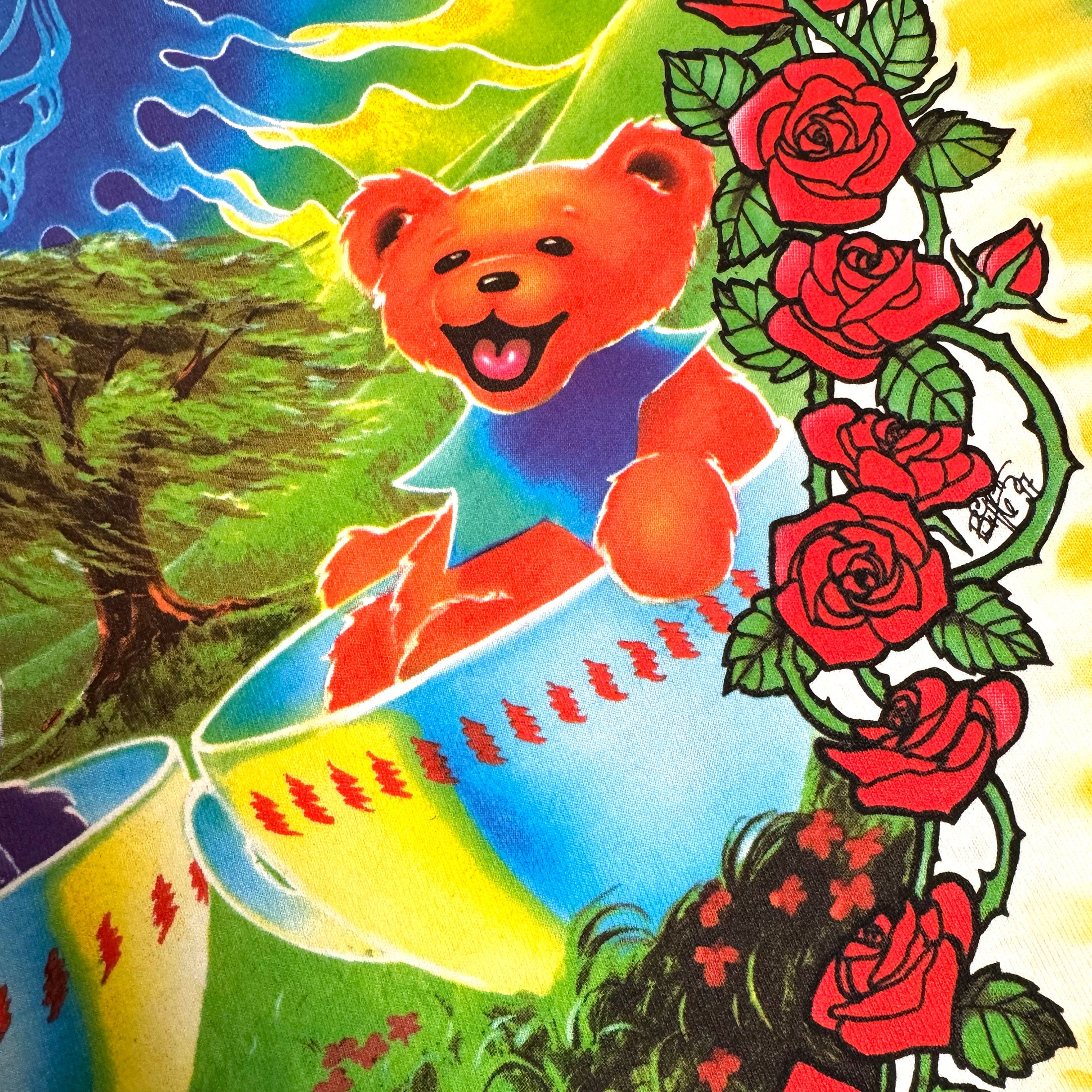 GRATEFUL DEAD T-Shirt, Scarlet Fire