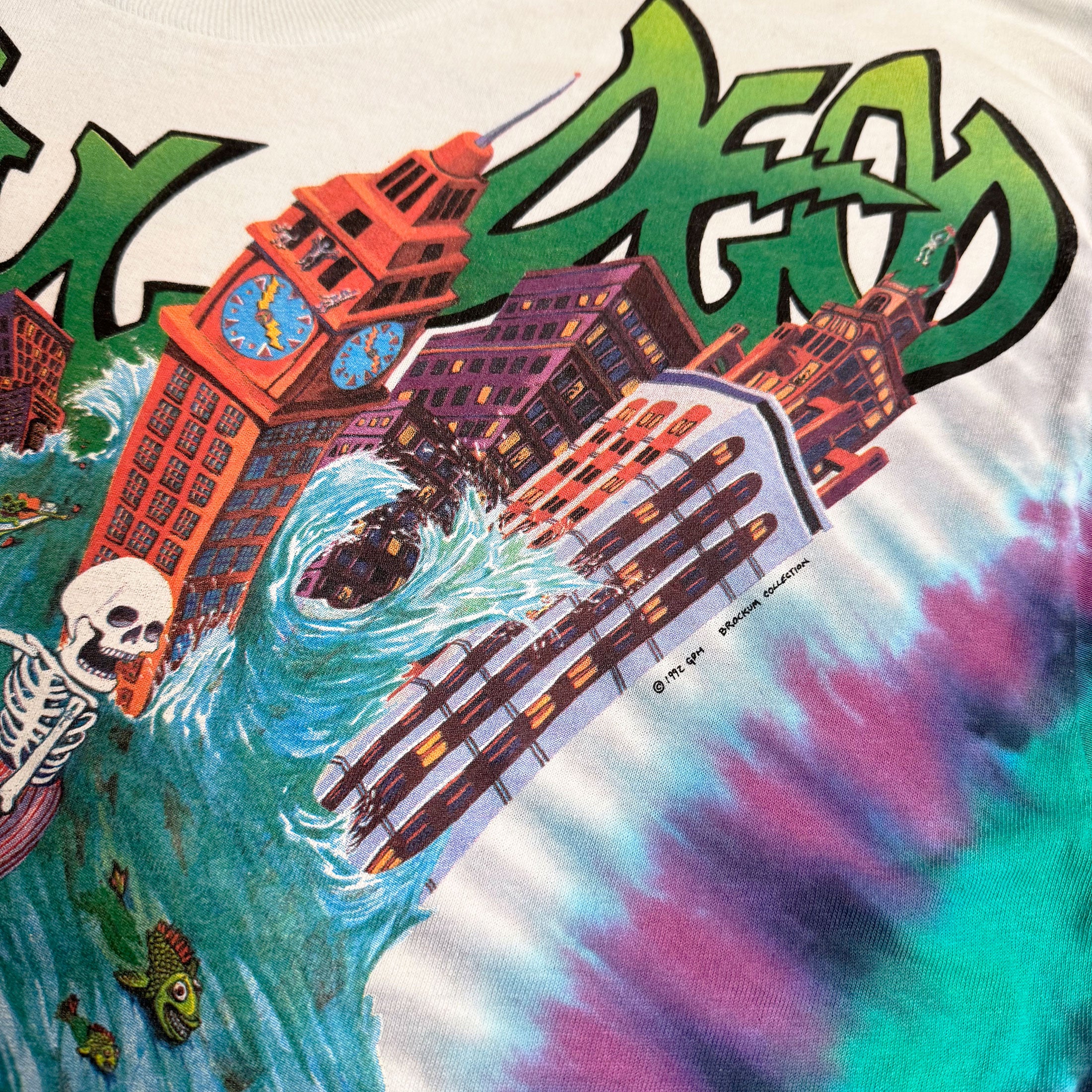 GRATEFUL DEAD Long Sleeve T-Shirt, Wake of The Flood