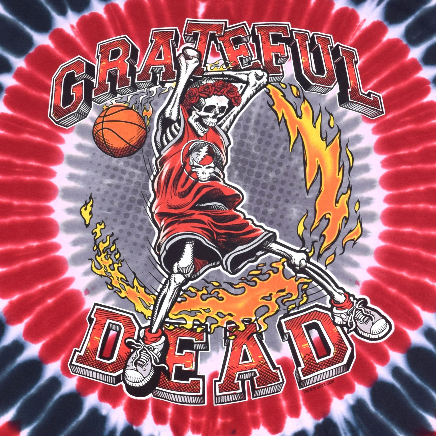 GRATEFUL DEAD T-Shirt, Chicago Bertha Dunker