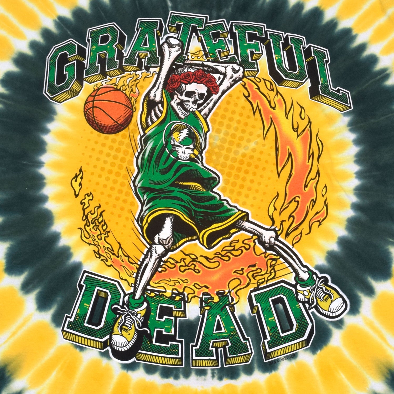 GRATEFUL DEAD T-Shirt, Seattle Bertha Dunker