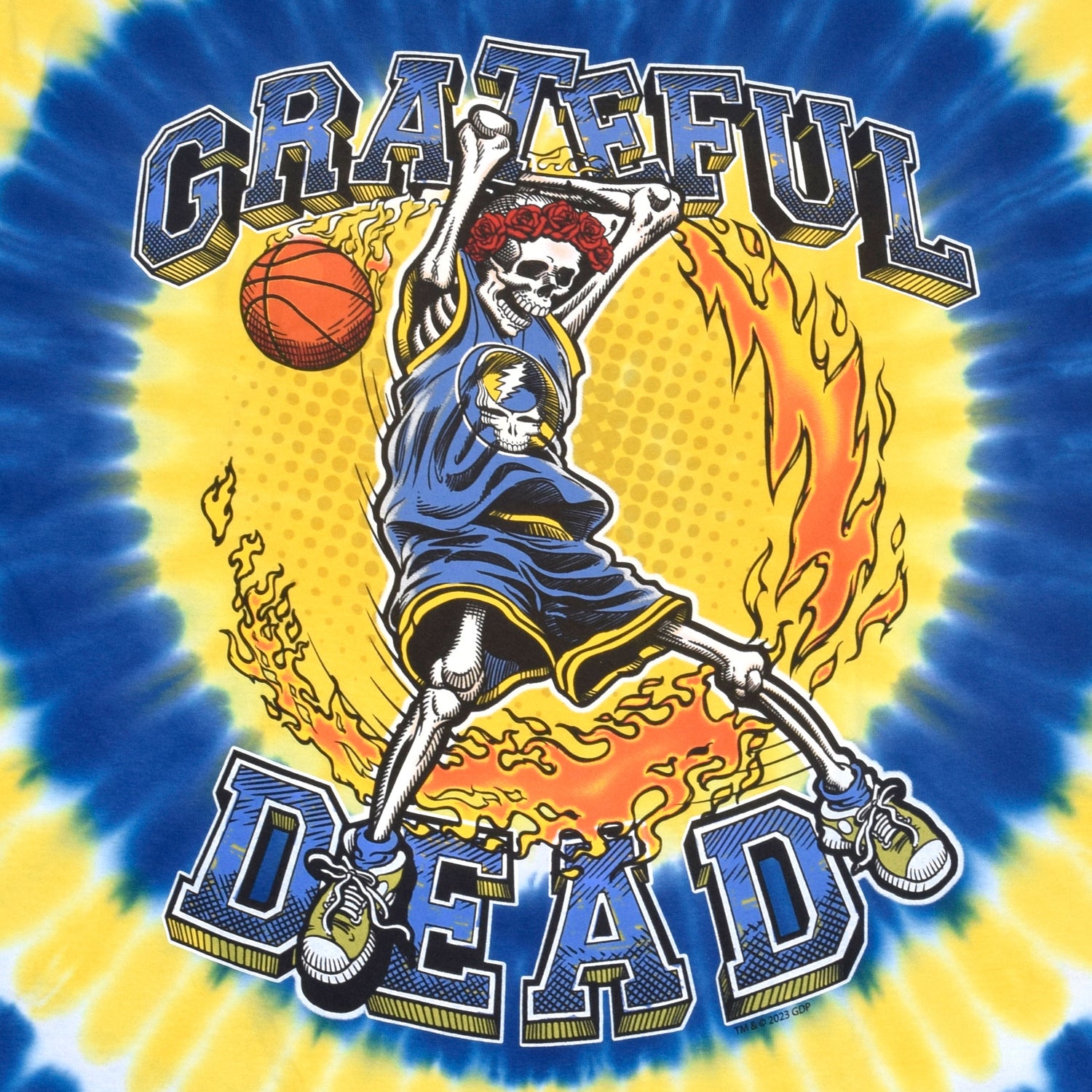 GRATEFUL DEAD T-Shirt, San Francisco Bertha Dunker