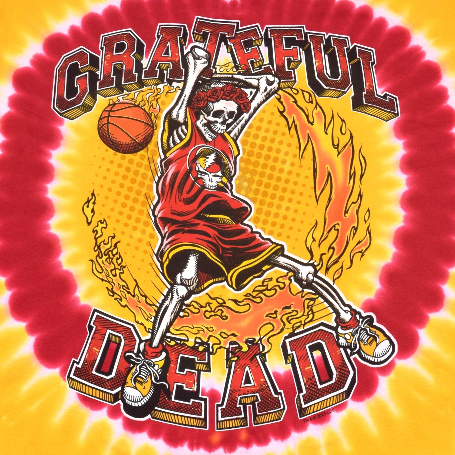 GRATEFUL DEAD T-Shirt, Atlanta Bertha Dunker