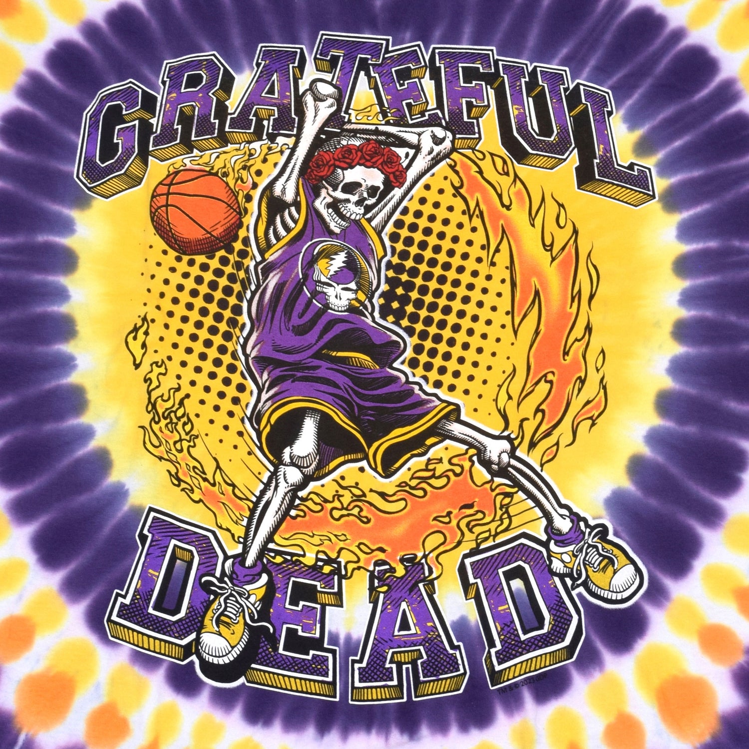 GRATEFUL DEAD T-Shirt, Los Angeles Bertha Dunker