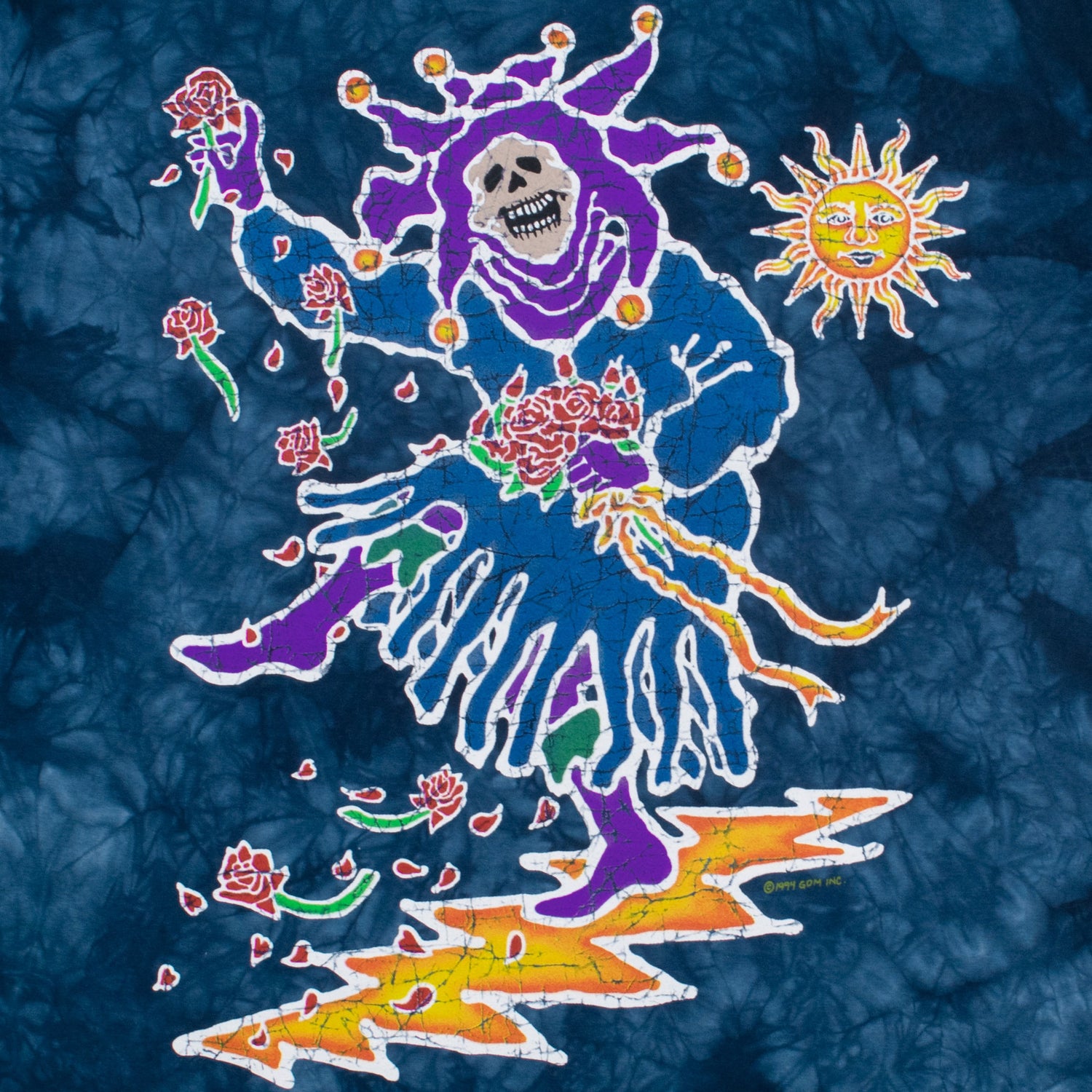 GRATEFUL DEAD T-Shirt, Batik Jester