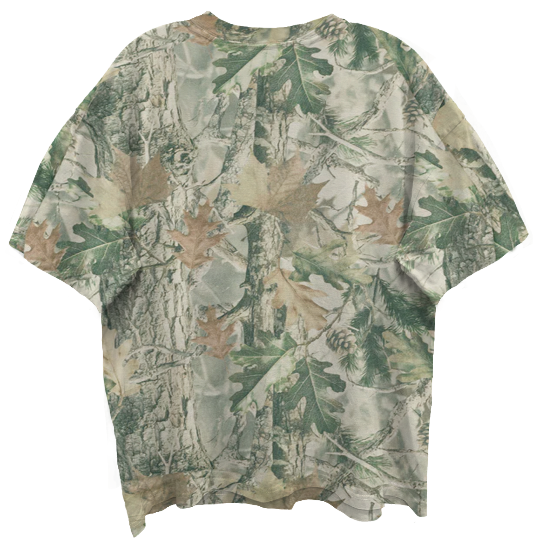 GUNS N ROSES Oversized T-Shirt, BULLET LOGO WOODLAND