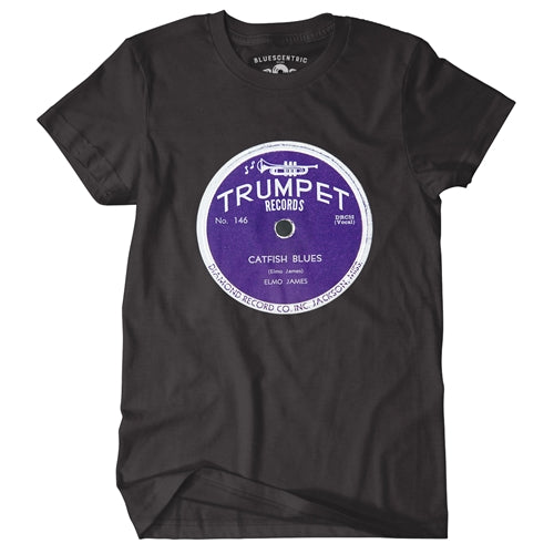 TRUMPET RECORDS Superb T-Shirt, Catfish Blues