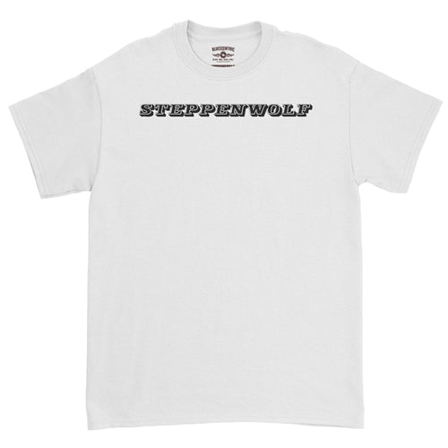 White t-shirt with &