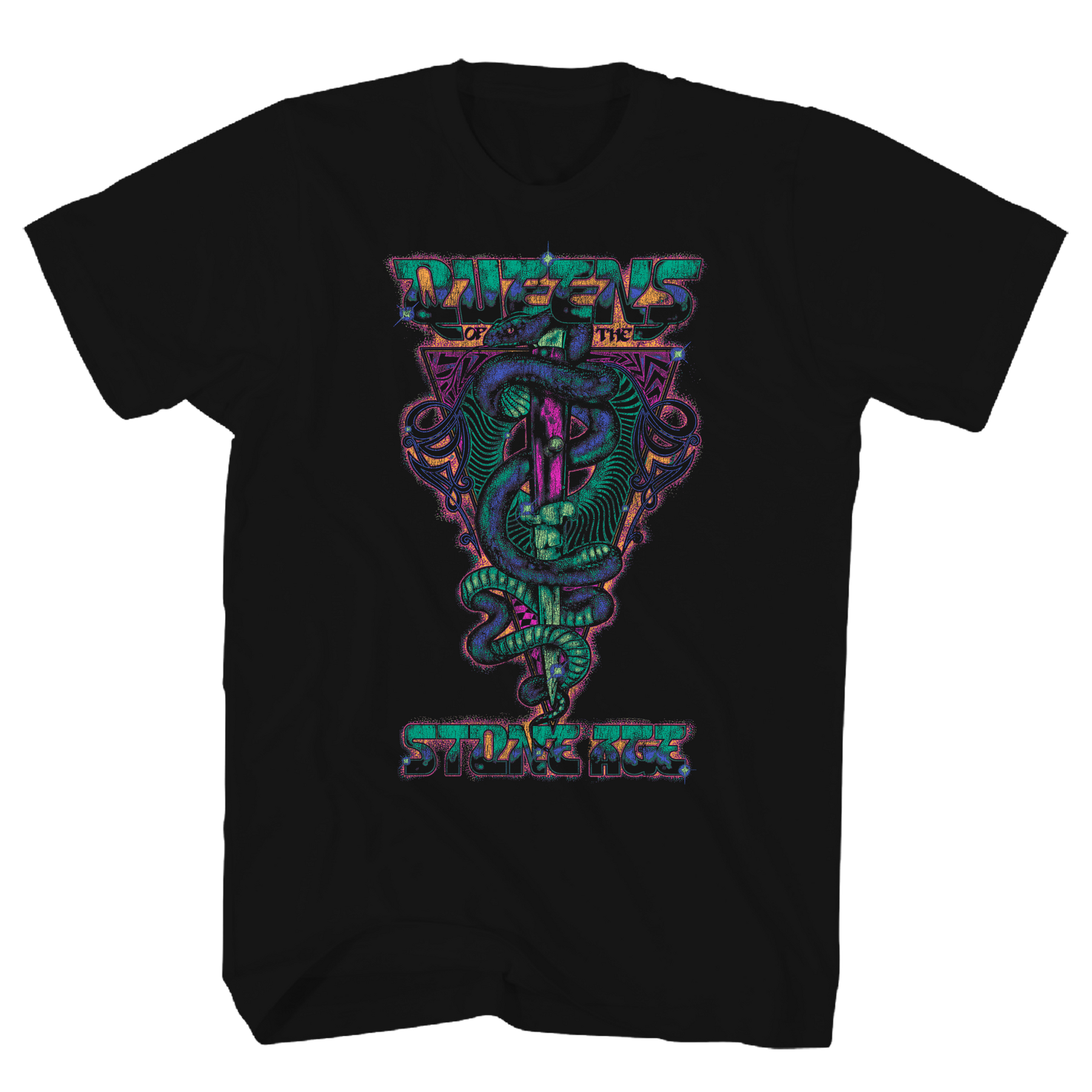 QUEENS OF THE STONE AGE T-Shirt, SNAKE