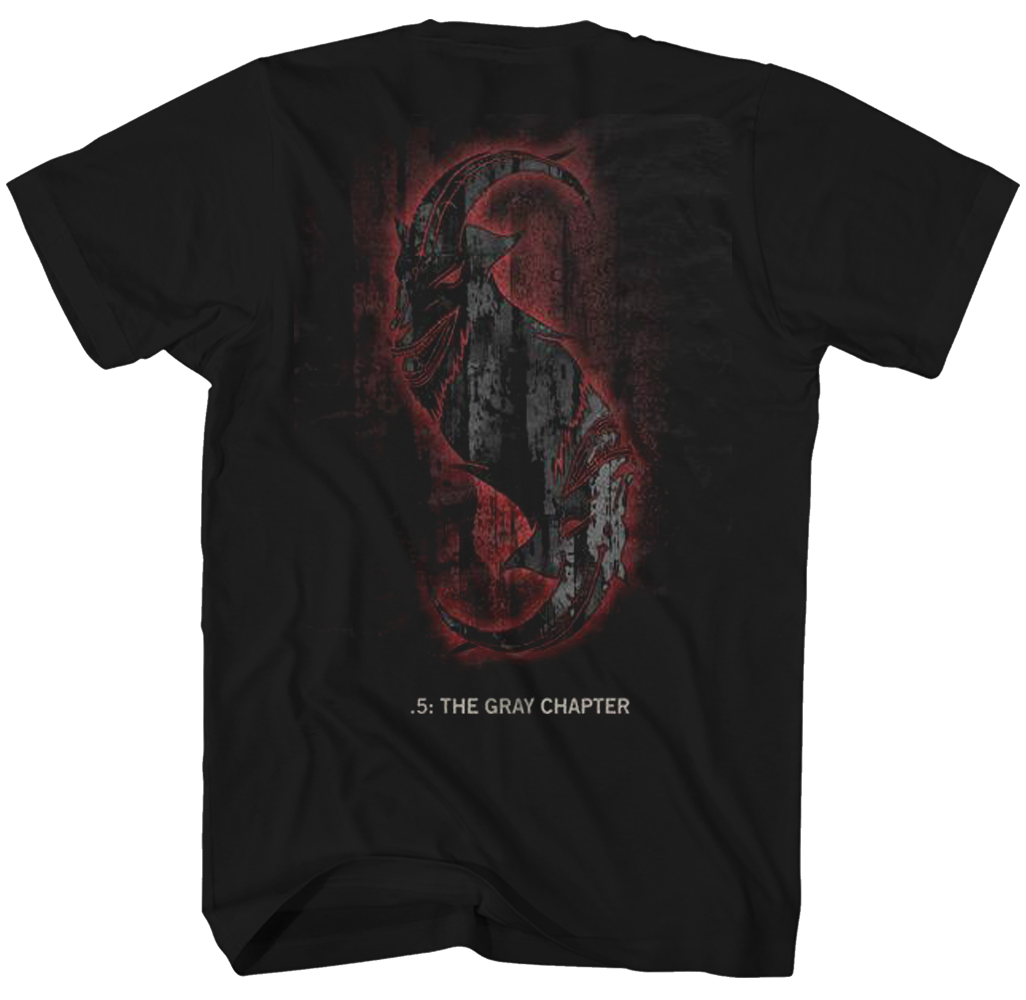 SLIPKNOT T-Shirt, THE GRAY CHAPTER STAR