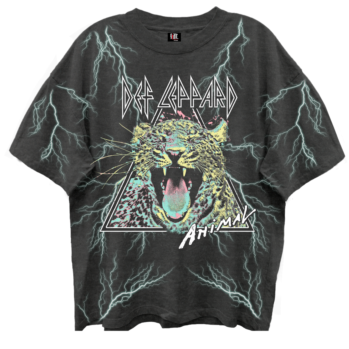 DEF LEPPARD Oversized T-Shirt, ANIMAL