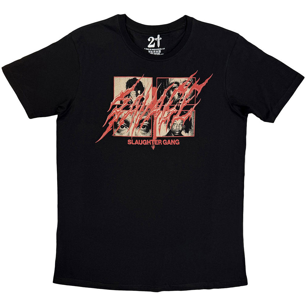 21 SAVAGE Attractive T-Shirt, Slaughter Gang