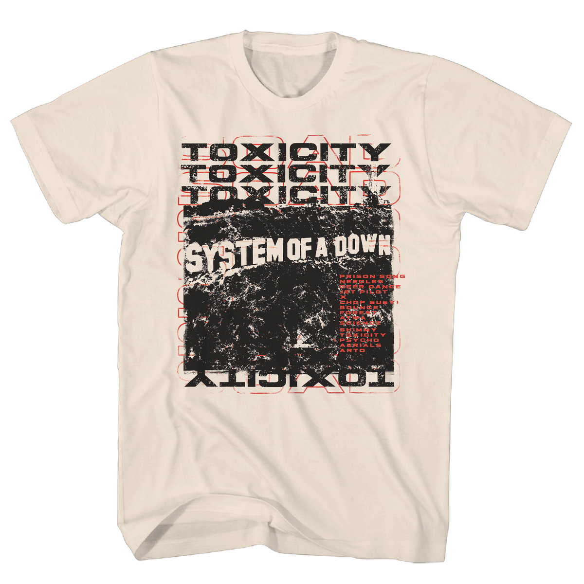 SYSTEM OF A DOWN T-shirt, TOXICITY