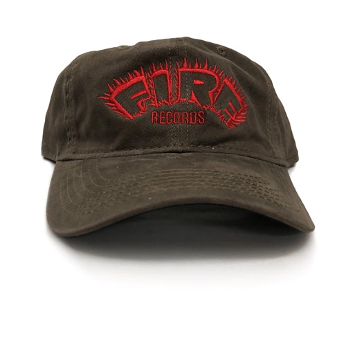 Fire Records Unstructured Hat, Logo 