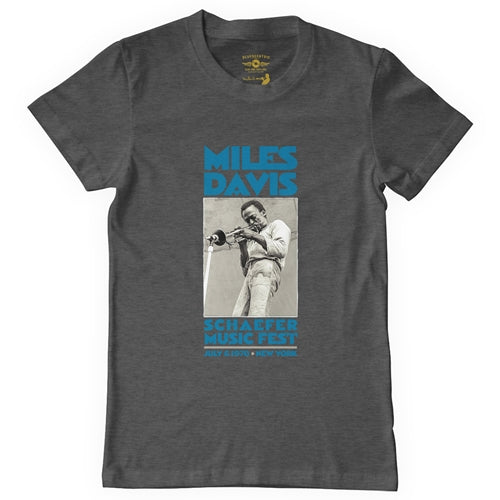 MILES DAVIS Superb T-Shirt, New York City Heather