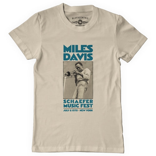 MILES DAVIS Superb T-Shirt, New York City Sand