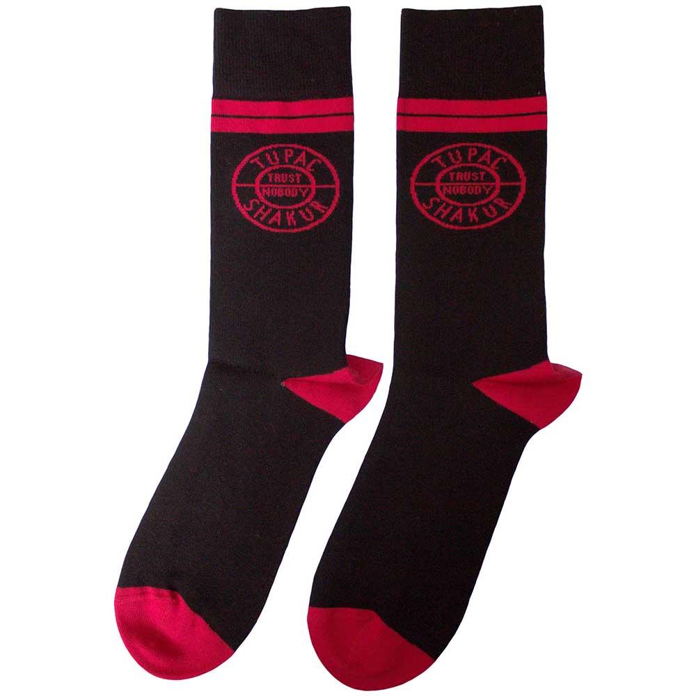 TUPAC Unisex Ankle Socks, Circle Logo