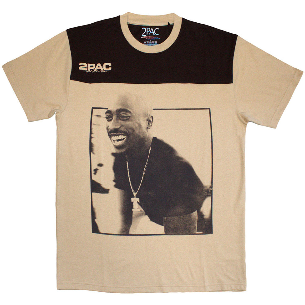 TUPAC Attractive T-Shirt, Colour Block