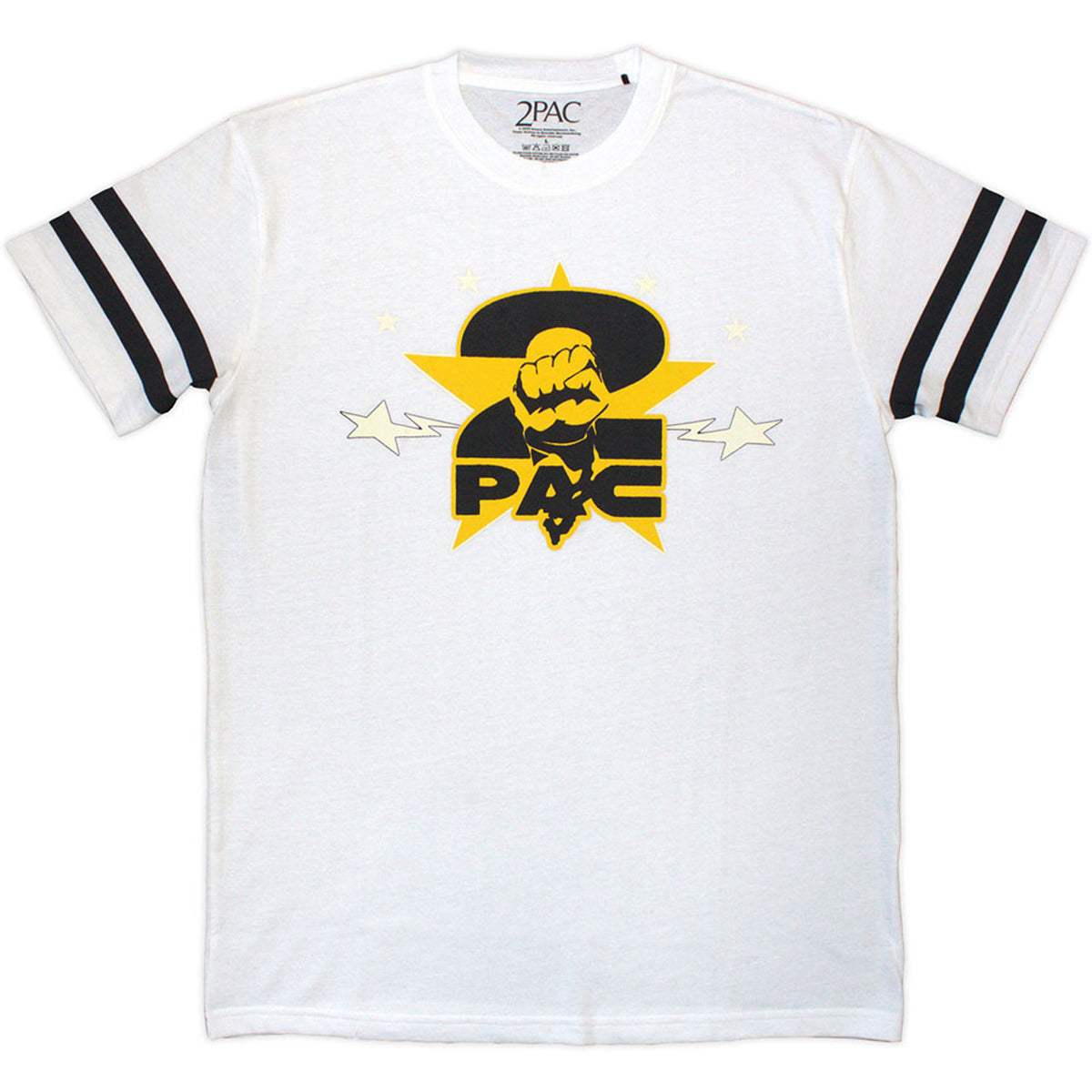 TUPAC Attractive T-Shirt, Stars Logo