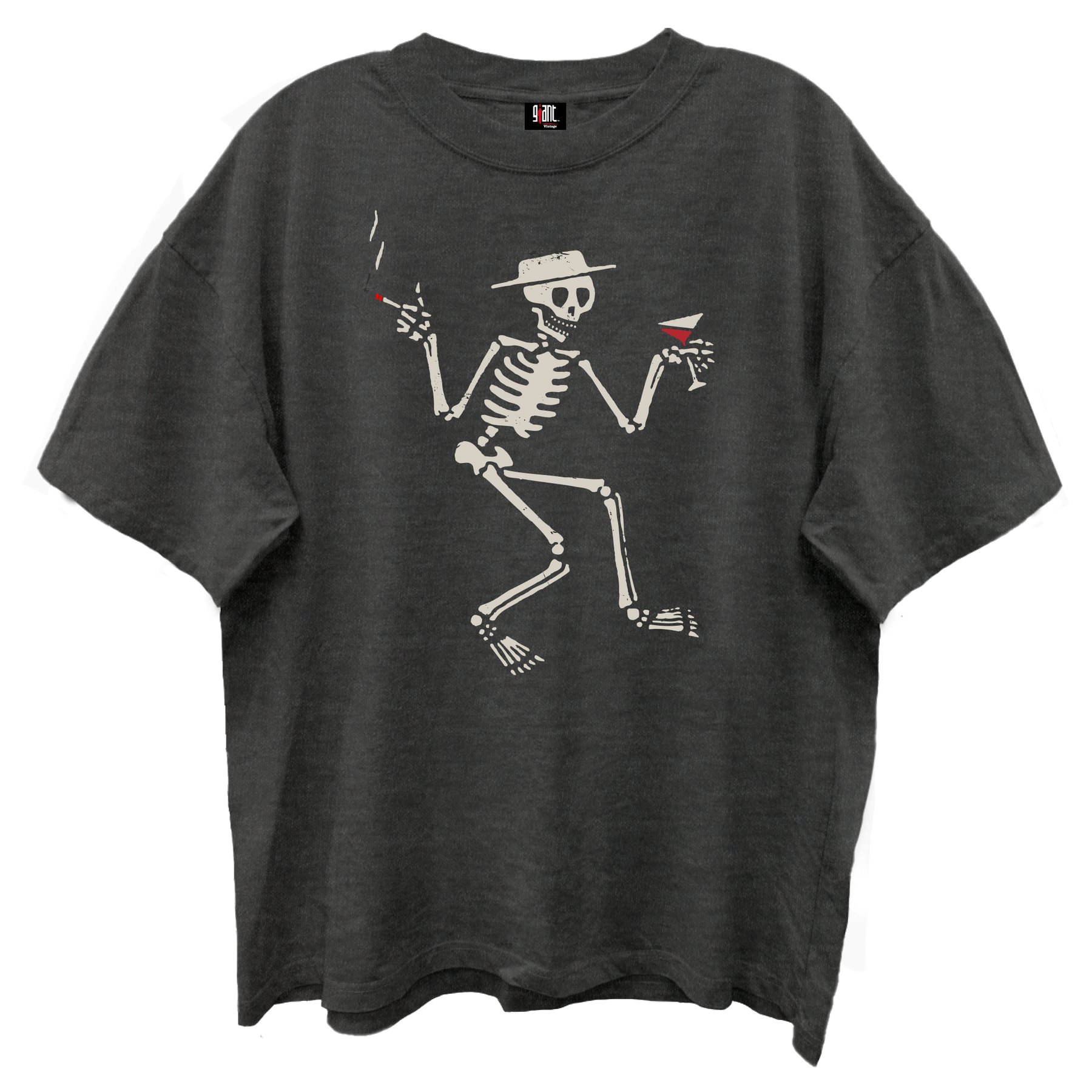SOCIAL DISTORTION Oversized T-Shirt, SKELLY SONG