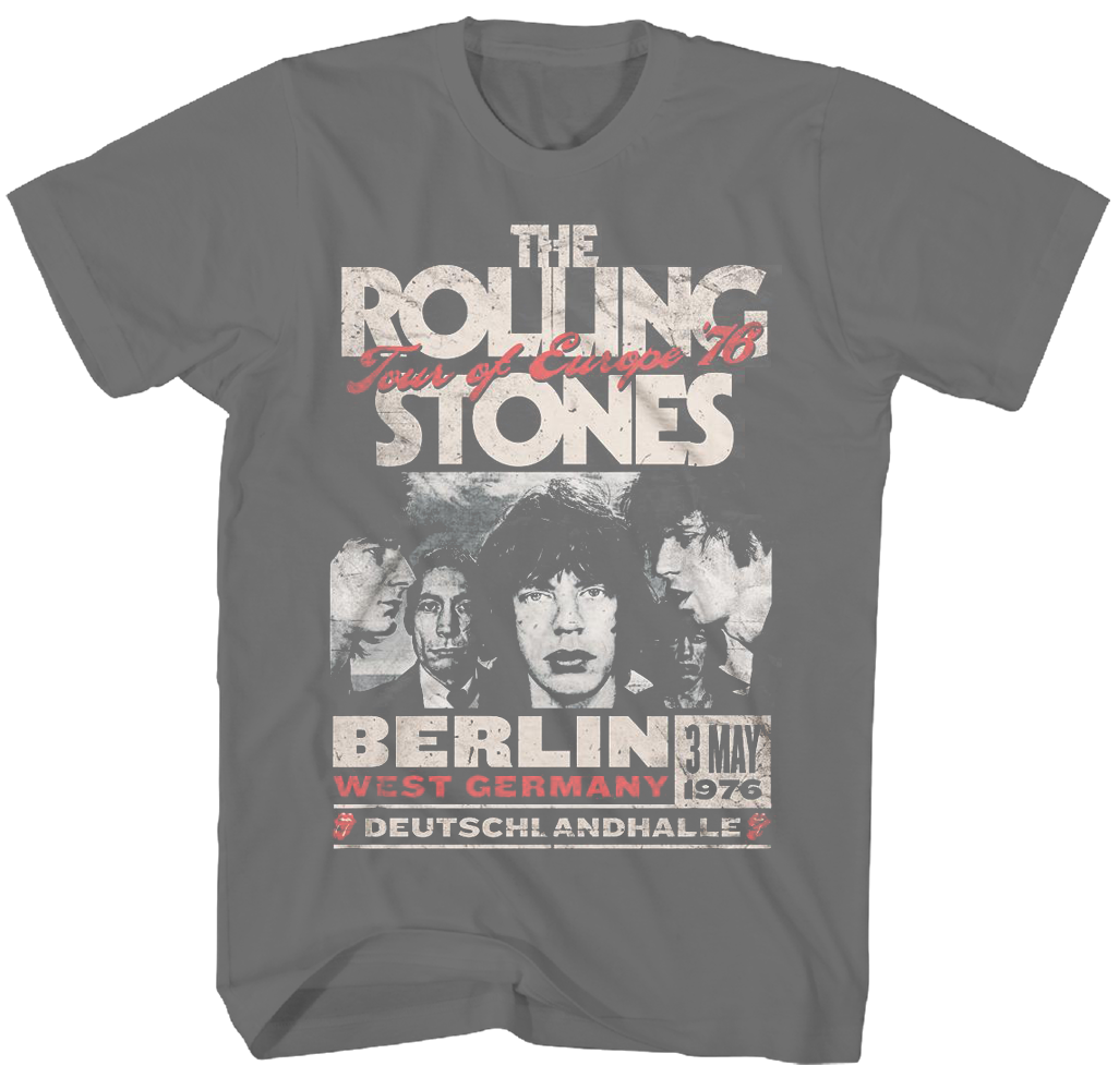 THE ROLLING STONES T-Shirt, EUROPE 1976