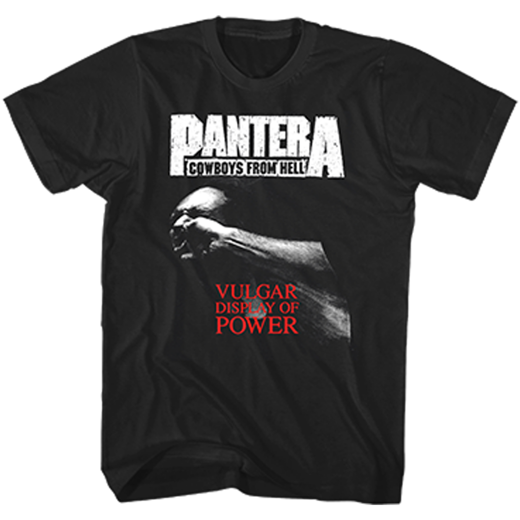 PANTERA Attractive T-Shirt, VULGAR DISPLAY OF POWER