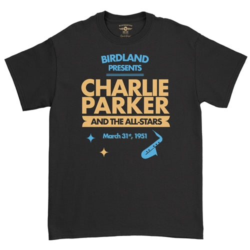CHARLIE PARKER Superb T-Shirt, At Birdland