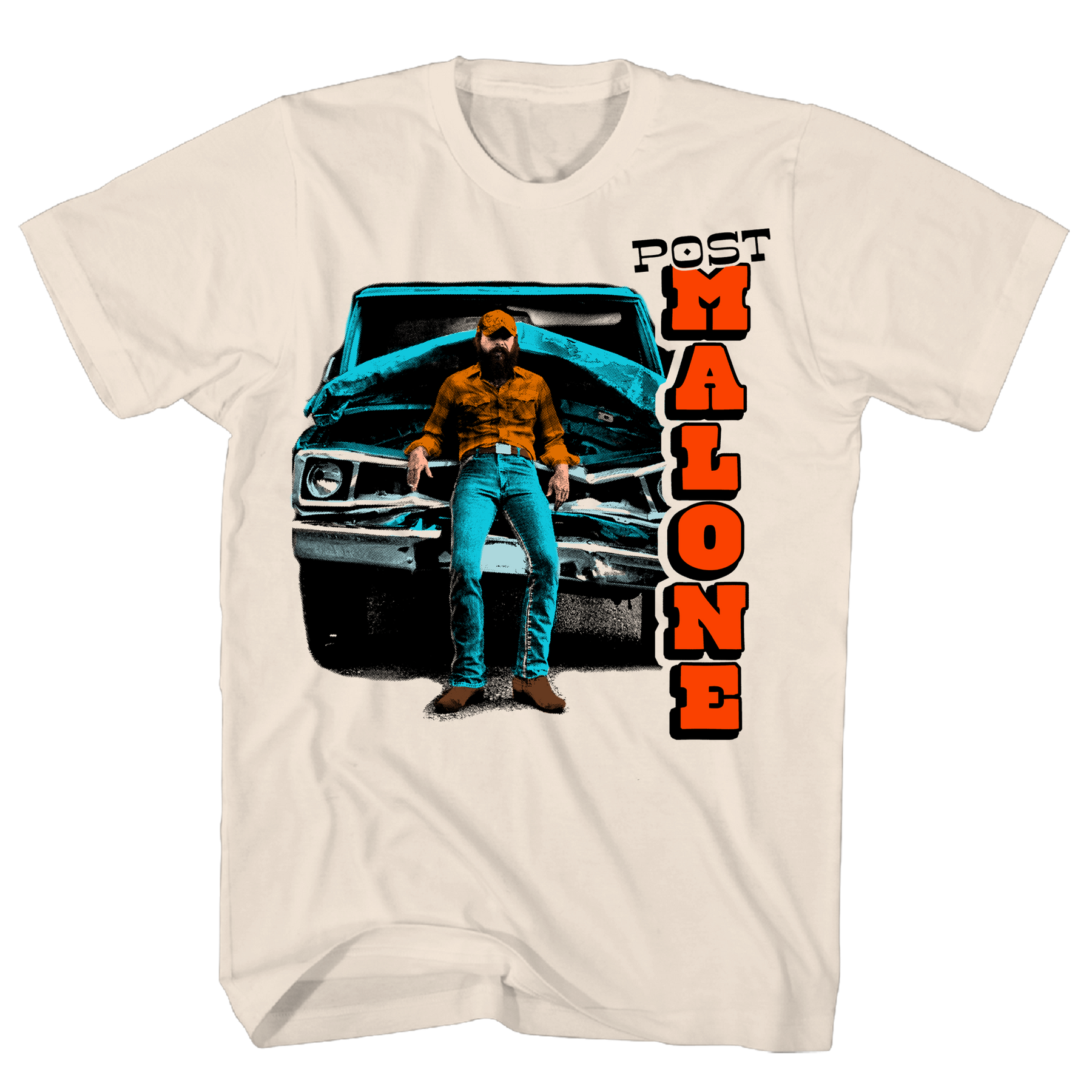 POST MALONE T-Shirt, PICK UP TRUCK