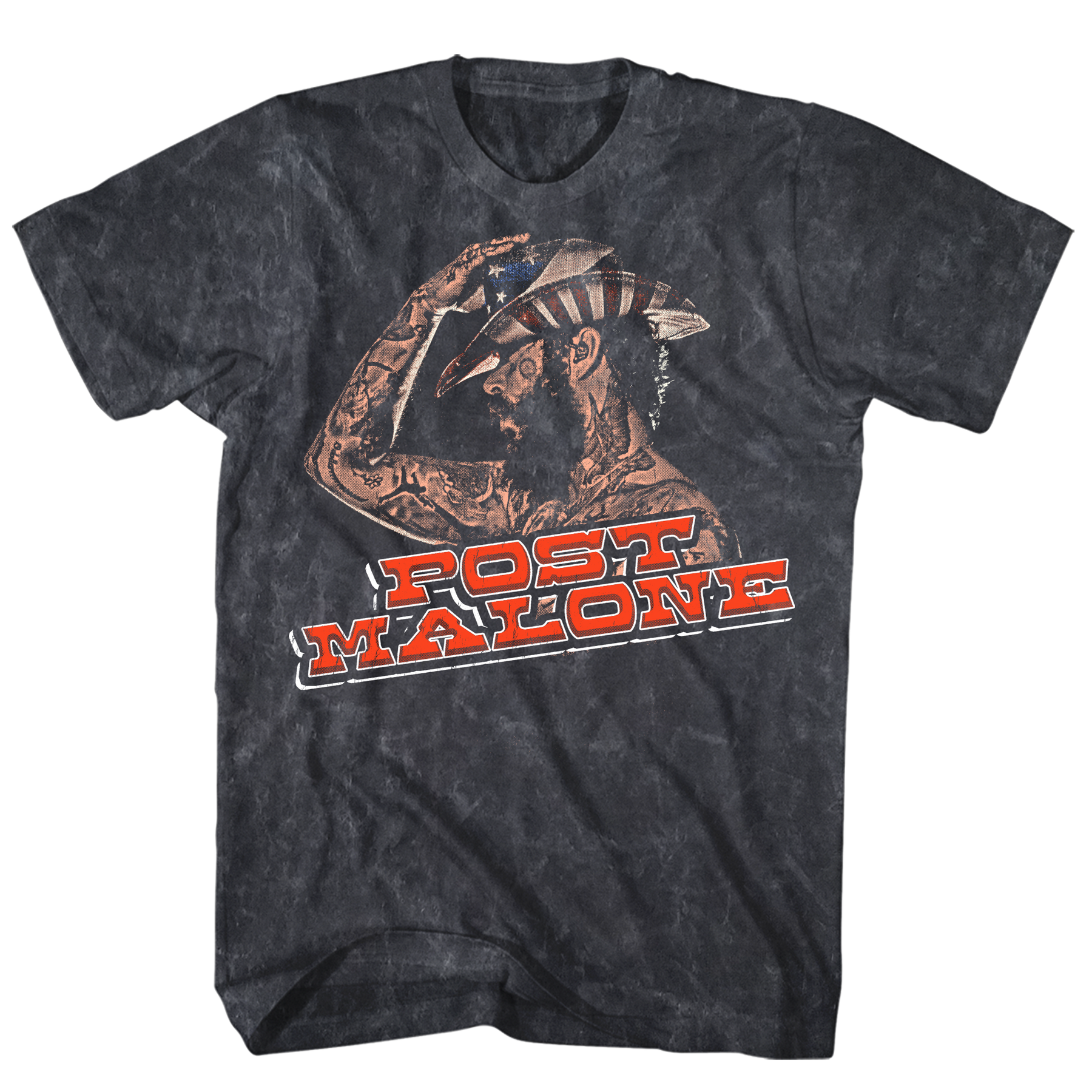 POST MALONE T-Shirt, SIDE PROFILE